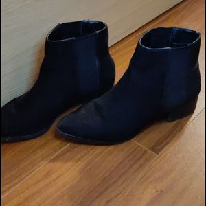 Black ankle boots